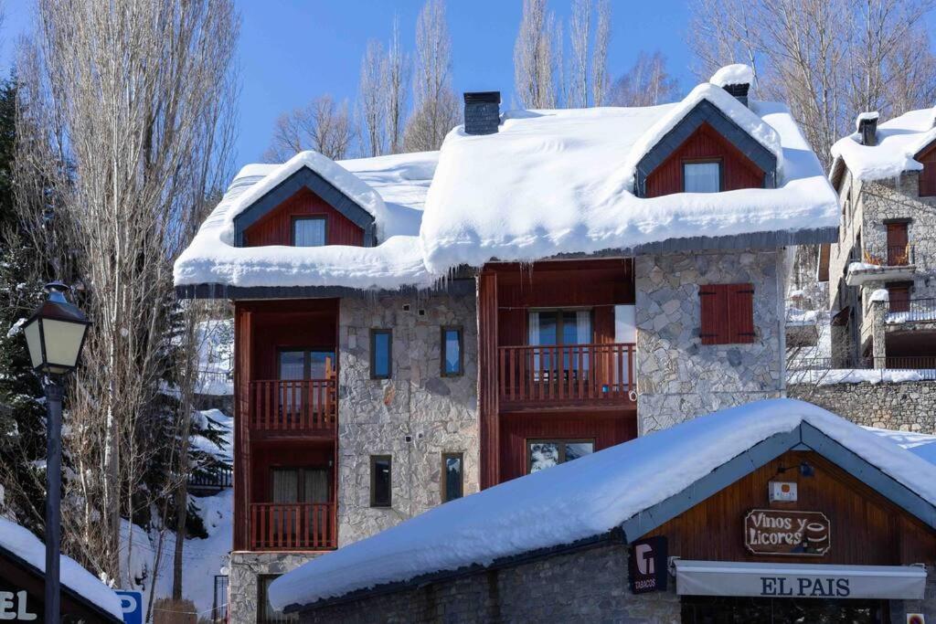 Appartement Tebarray ☆ Increibles Vistas, Terraza Y Garaje - Pirineos360 à Sallent de Gállego Extérieur photo